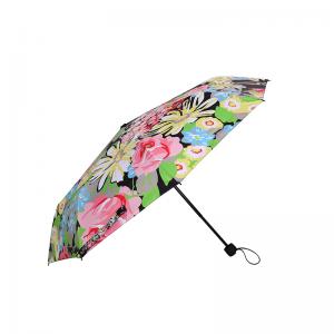 Good Sale UV Protection Fashion 3Fold Umbrella