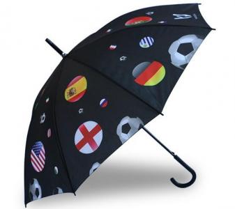 Digital Printing Artwork Fiberglass Ribs Umbrella